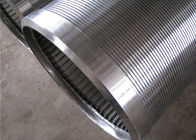 Round Stainless Steel Johnson Wedge Wire Water Well Screen Filter Pipe