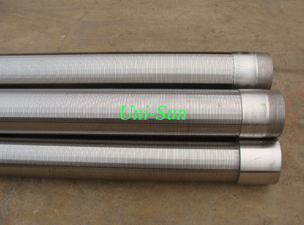 high quality 1-30inch Johnson wedge wire screen for water filter with high opening area