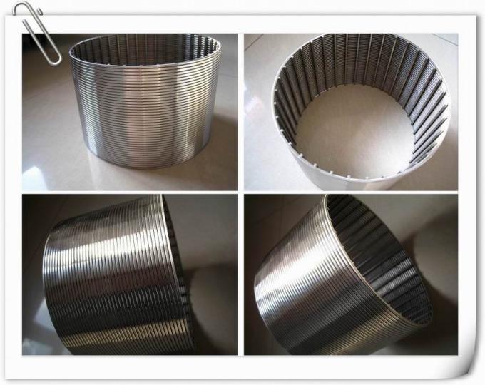Stainless steel johnson wedge wire screen filter tube / deep well filter screen pipe