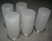 customized stainless steel sintered metal powder filter cartridge for dust filtration