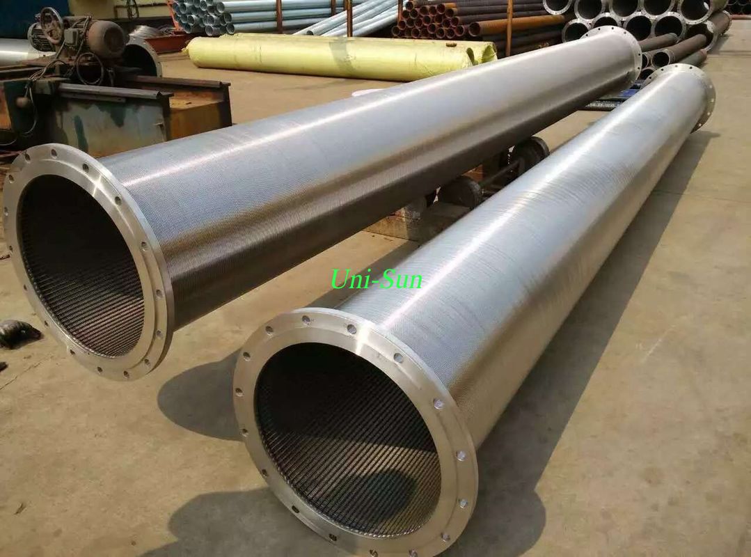 Stainless steel water well filter tube / Johnson screen