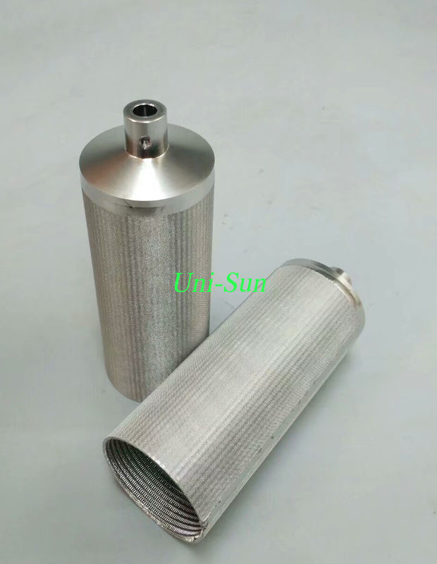 Porous Stainless Steel Metal Sintered microporous Filter candle element